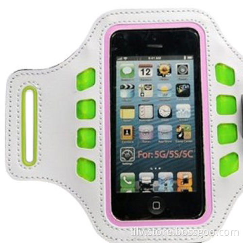 Sport LED Lighting Armband Phone Case with Key Holder for iPhone/Samsung